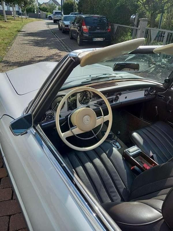 Gebraucht Mercedes SL280 170 PS (125 kW) 1970 Weiß Cabrio