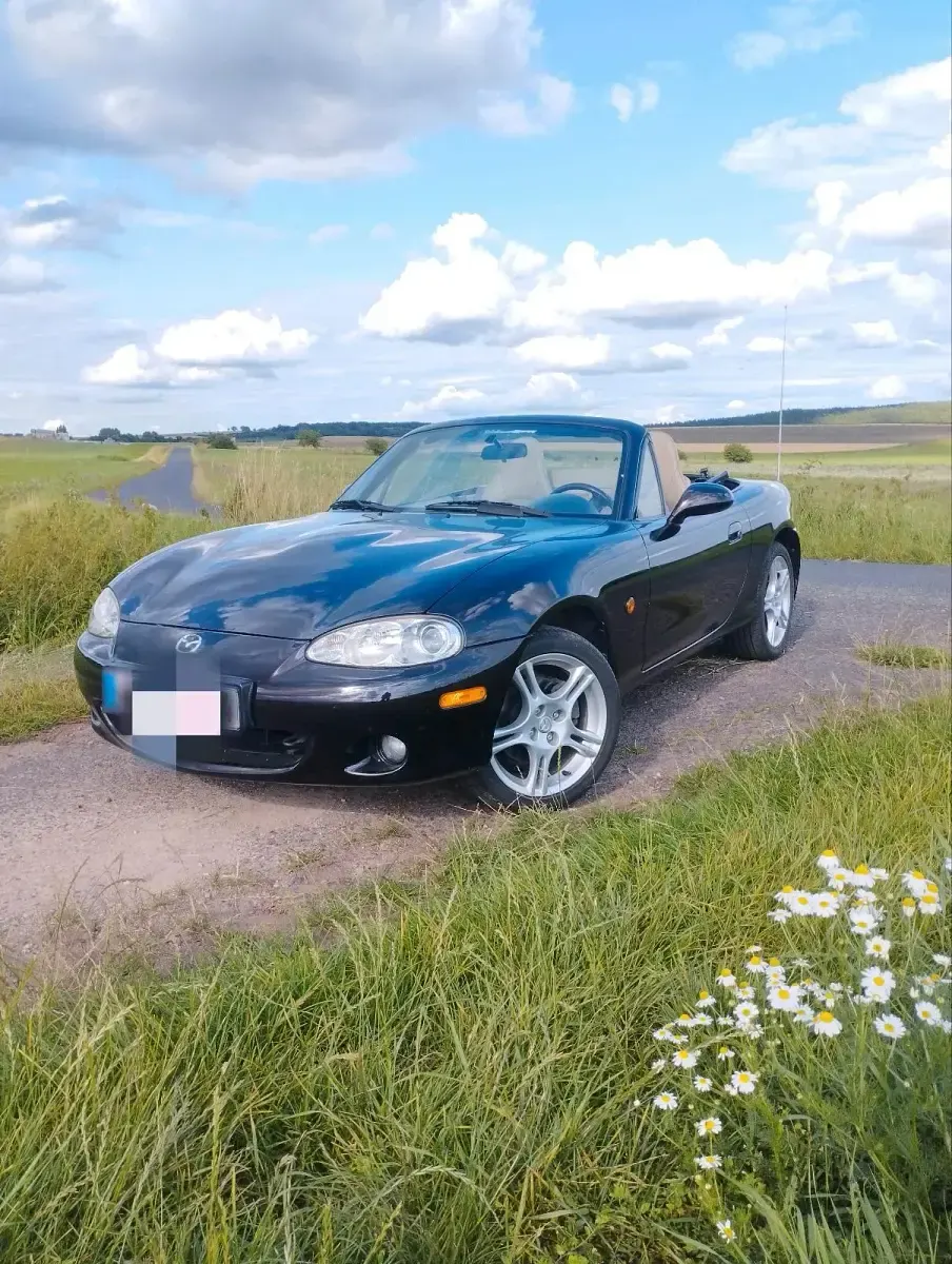 Gebraucht Mazda MX5 110 PS (80 kW) 2005 Schwarz Cabrio