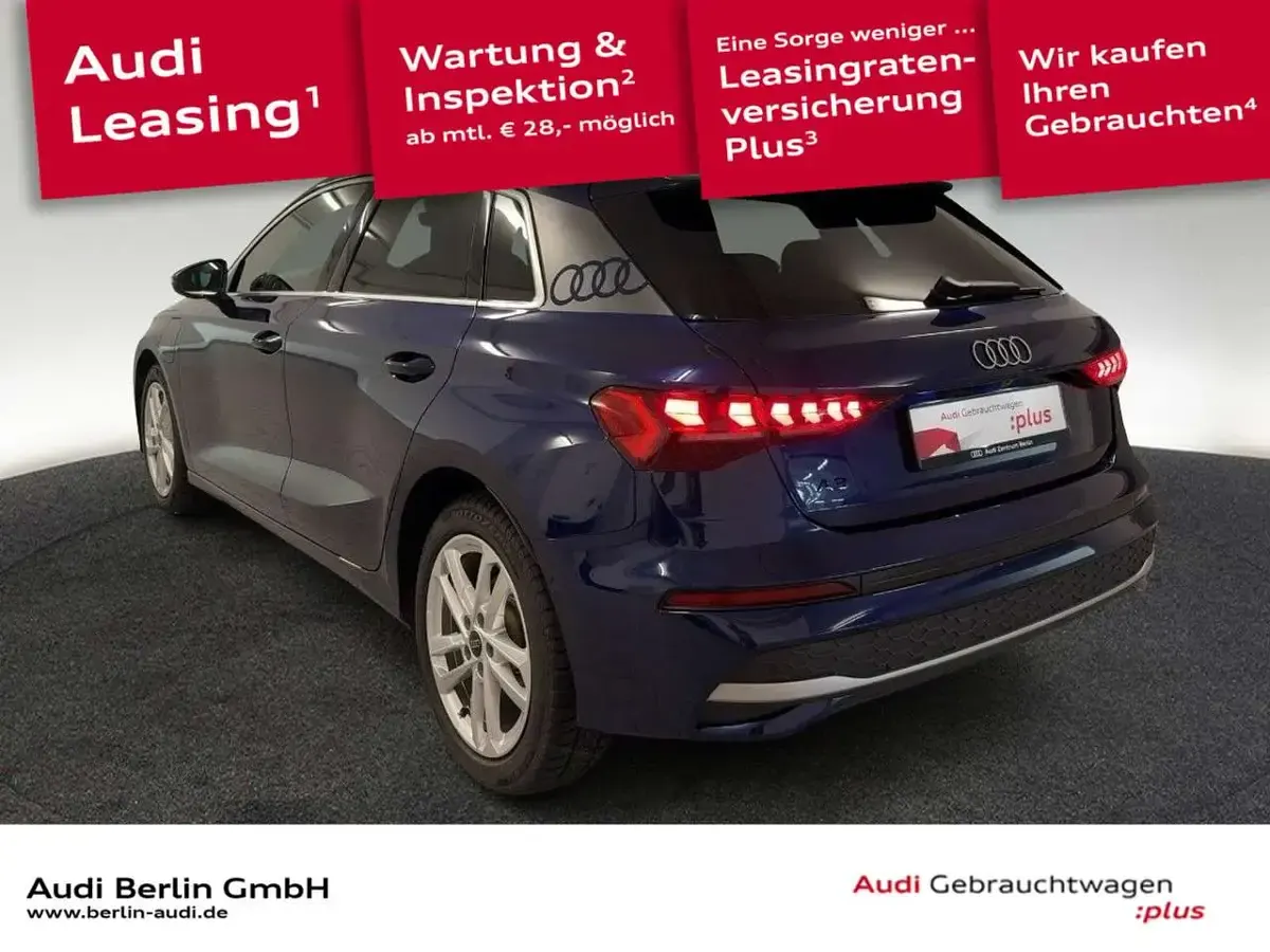 Gebraucht Audi A3 Advanced Plus 204 PS (150 kW) 2025 Navarrablau metallic Limousine