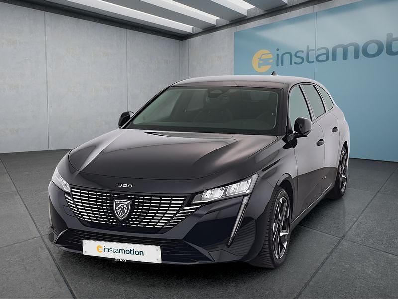 Schwarz Gebraucht 2023 Peugeot 308 Allure Kombi | 24.199 € (Etwas zu teuer) - Bild 1/4