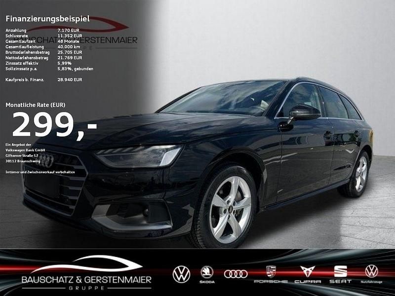 Schwarz Gebraucht 2021 Audi A4 Advanced Kombi | 28.340 € (Fairer Preis) - Bild 1/4
