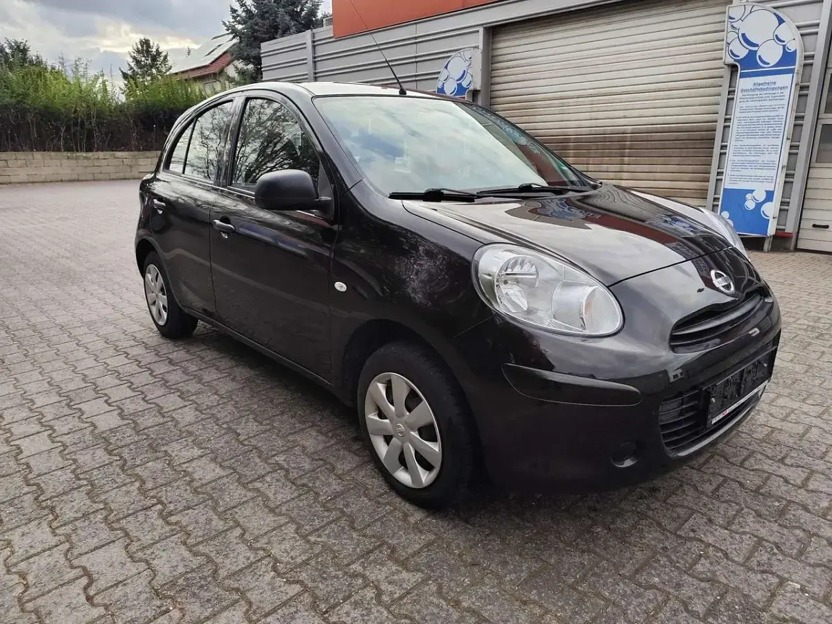 Gebraucht Nissan Micra Acenta 80 PS (58 kW) 2012 Violet Kleinwagen