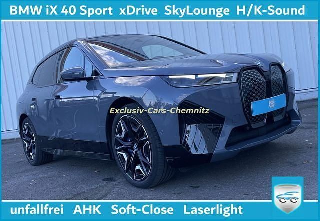 Storm bay metallic (metallic) Gebraucht 2022 BMW iX Sport Line SUV | 52.900 € (Etwas zu teuer) - Bild 1/4