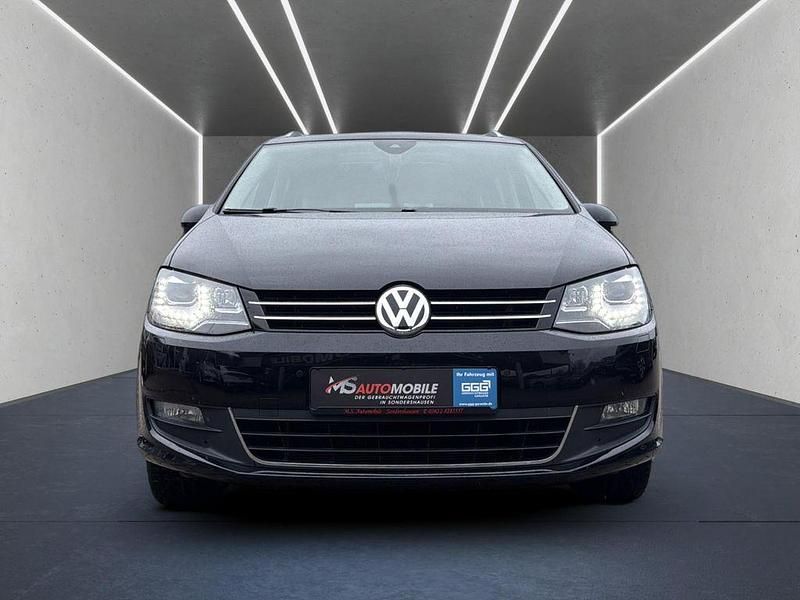 Gebraucht VW Sharan Allstar 150 PS (110 kW) 2016 Schwarz Van / Kleinbus