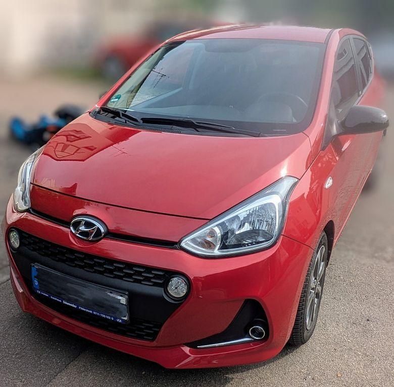 Rot Gebraucht 2019 Hyundai i10 YES! Kleinwagen | 9.300 € (Superpreis) - Bild 1/4