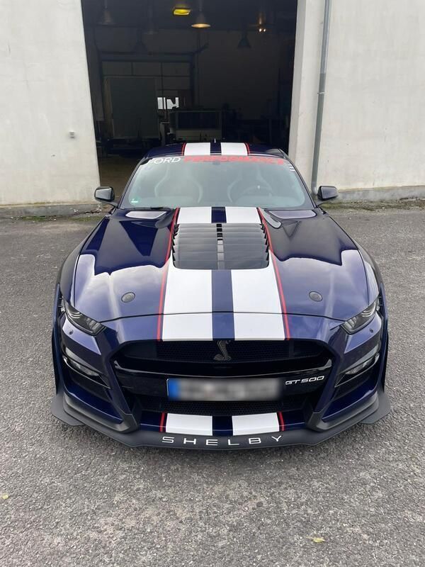 Blau Gebraucht 2021 Ford Mustang Coupé | 119.000 € - Bild 1/4