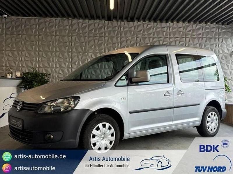 Second-hand VW Caddy Trendline 86 CP (63 kW) 2013 Argintiu Monovolum