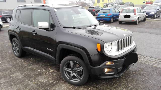 Gebraucht Jeep Renegade Limited 140 PS (102 kW) 2015 Schwarz metallic SUV