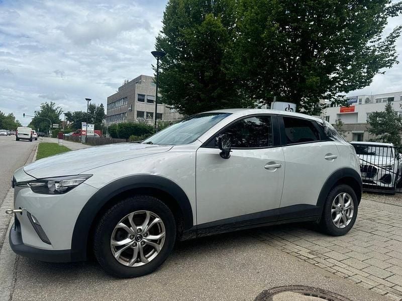 Gebraucht Mazda CX-3 Center-Line 105 PS (77 kW) 2016 Mondsteinweiß metallic SUV