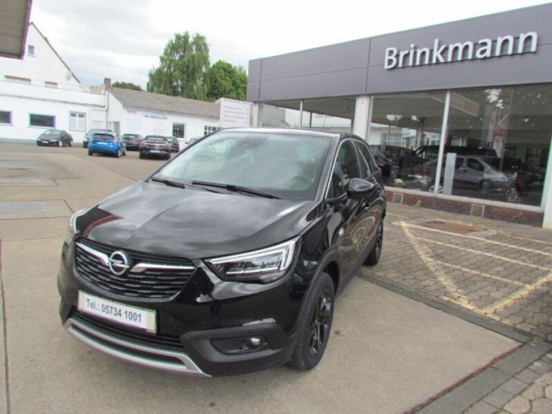 Diamant schwarz metallic (metallic) Gebraucht 2020 Opel Crossland X Innovation SUV | 16.800 € (Fairer Preis) - Bild 1/4