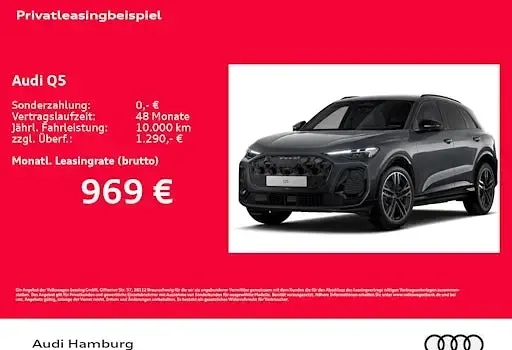 Neu Audi Q5 Ambiente 299 PS (219 kW) 2026 Grau SUV