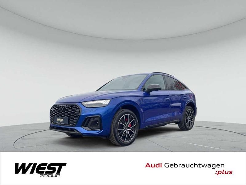 Ultrablau metallic Gebraucht 2024 Audi Q5 S-Line SUV | 57.850 € - Bild 1/4