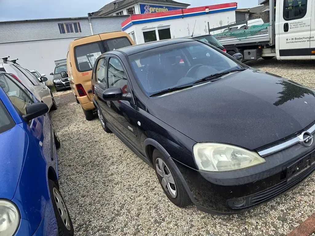 Gebraucht Opel Corsa Sport 75 PS (55 kW) 2003 Schwarz Kleinwagen