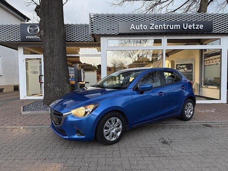 Gebraucht Mazda 2 75 PS (55 kW) 2015 Blau Limousine