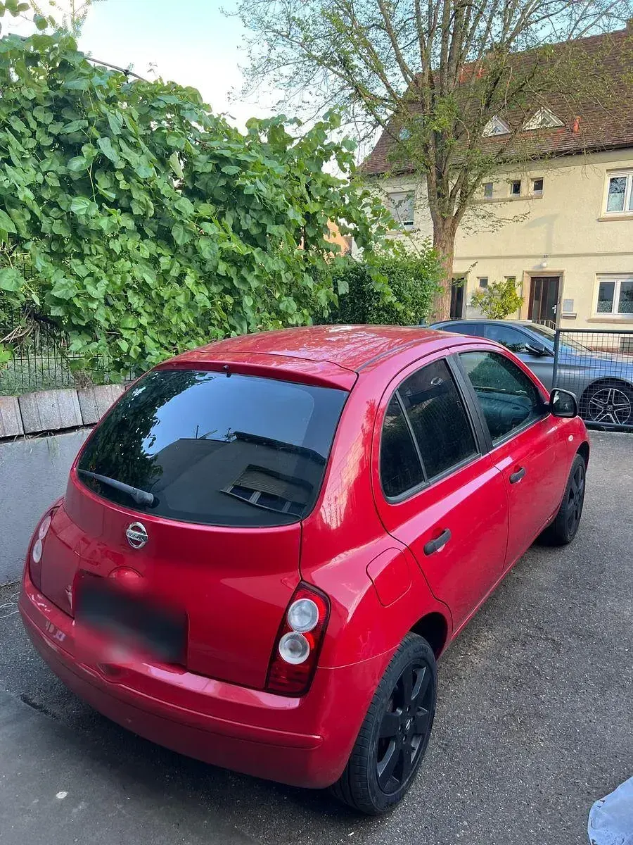Gebraucht Nissan Micra Visia 65 PS (47 kW) 2009 Rot Limousine