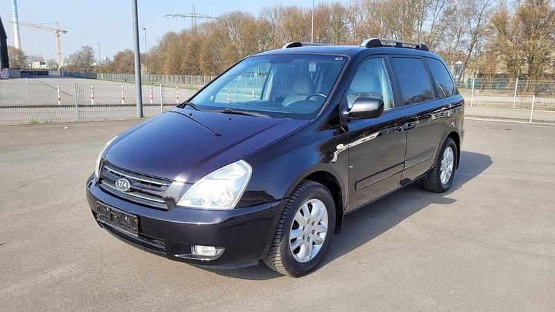 Gebraucht Kia Carnival EX 185 PS (136 kW) 2007 Schwarz Van / Kleinbus