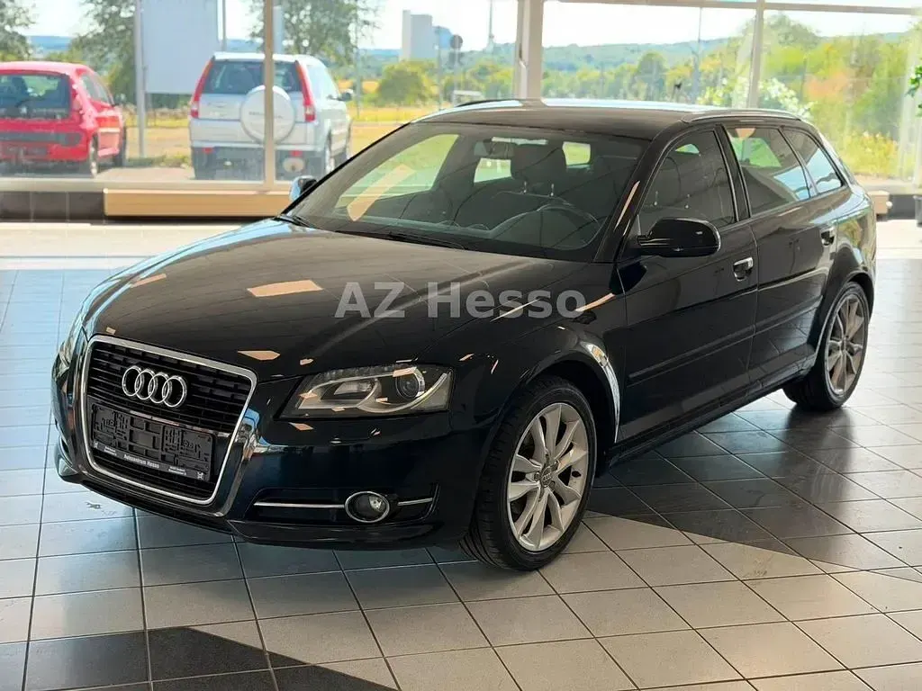 Gebraucht Audi A3 Ambition 105 PS (77 kW) 2011 Schwarz Kleinwagen