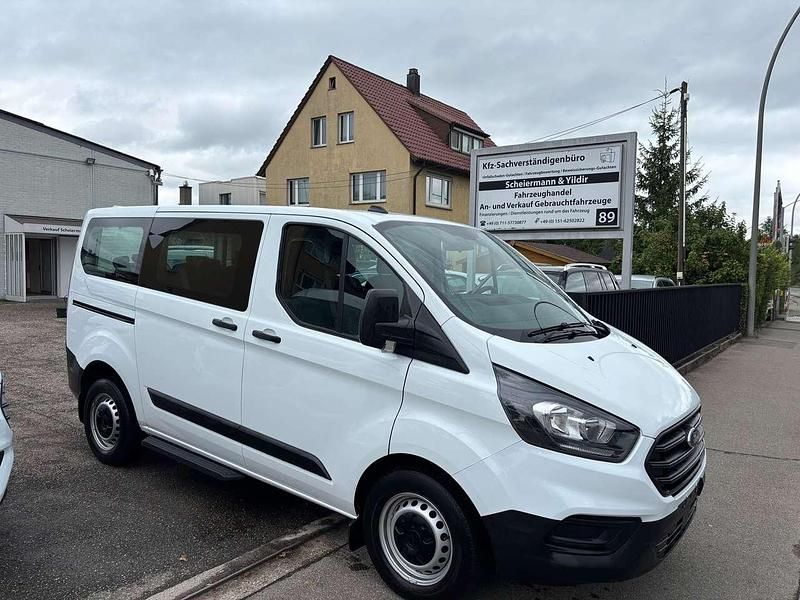 Frozen white Gebraucht 2021 Ford Transit Custom Kombi | 25.900 € (Teuer) - Bild 1/4