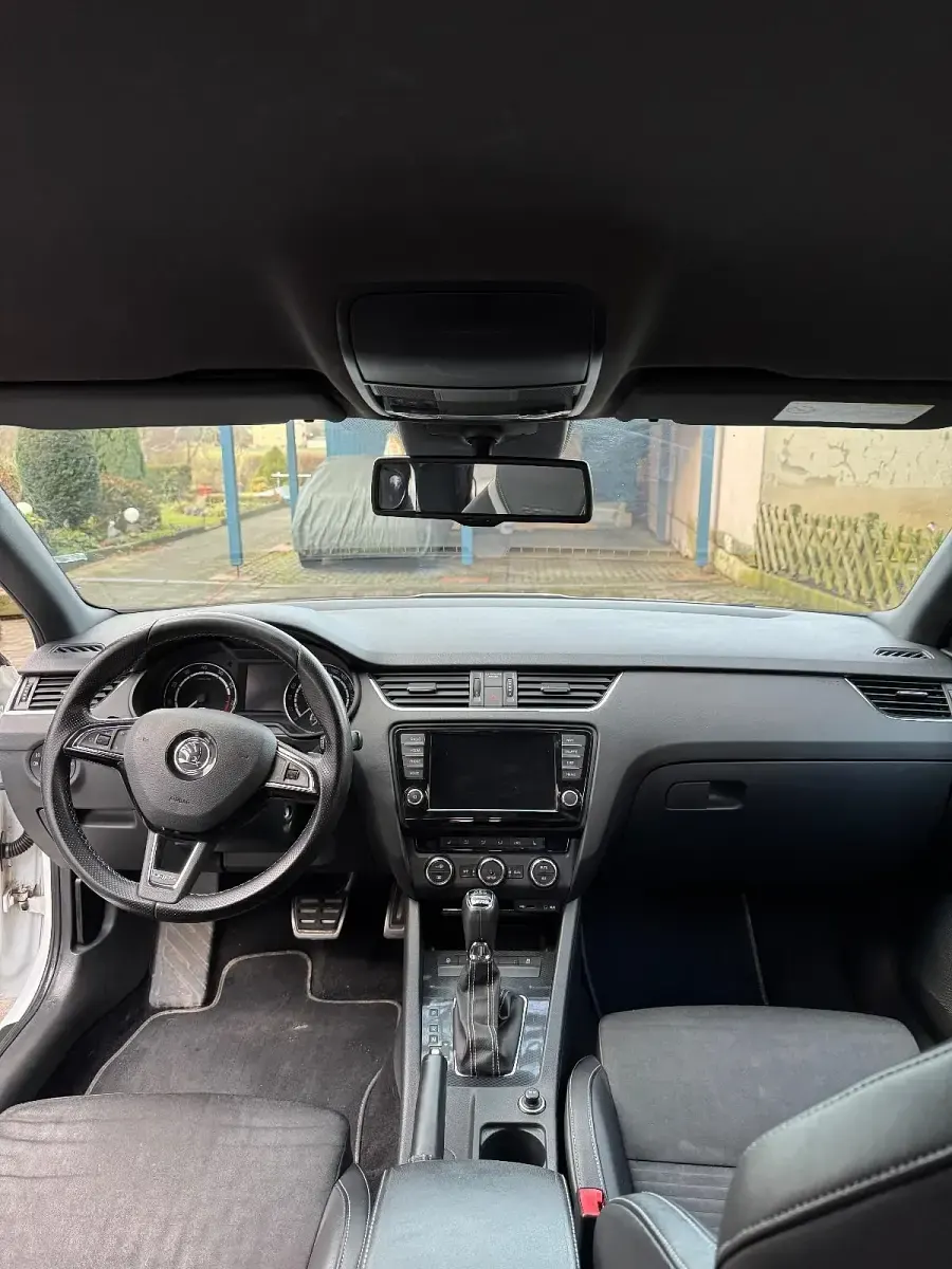 Gebraucht Skoda Octavia RS 220 PS (161 kW) 2014 Weiß Kombi