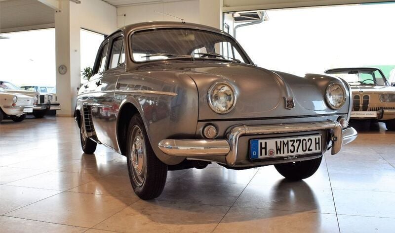 Silber metallic Gebraucht 1965 Renault Dauphine Kleinwagen | 14.777 € - Bild 1/4