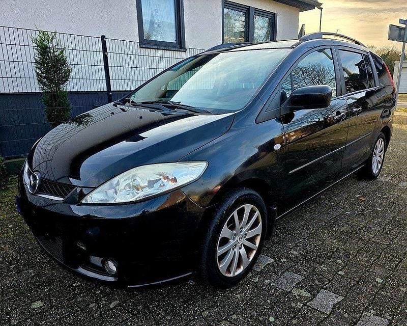 Schwarz Gebraucht 2008 Mazda 5 Exclusive Van / Kleinbus | 2.990 € (Fairer Preis) - Bild 1/4