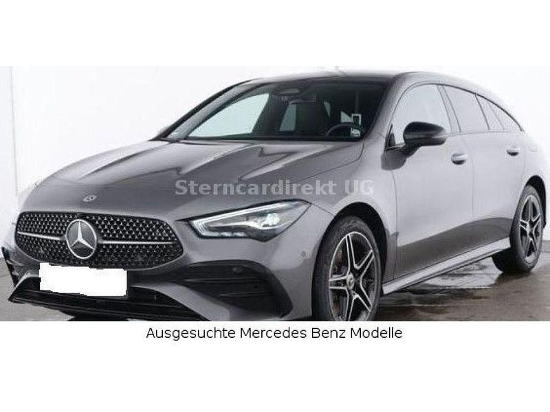 Mountaingraumetallic (metallic) Gebraucht 2024 Mercedes CLA250e Shooting Brake AMG Kombi | 35.900 € (Etwas zu teuer) - Bild 1/4
