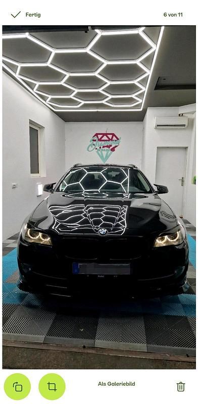 Schwarz Gebraucht 2013 BMW 520 Kombi | 9.500 € (Guter Preis) - Bild 1/4