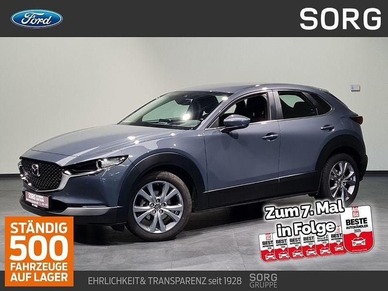 Grau, polymetal grau metallic Gebraucht 2021 Mazda CX-30 Selection SUV | 19.990 € (Guter Preis) - Bild 1/4