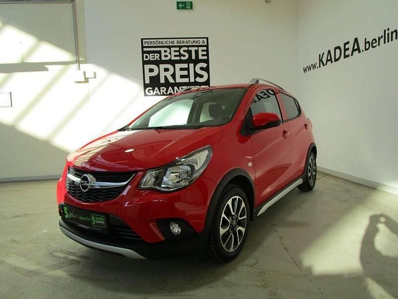 Gebraucht Opel Karl Rocks 130 PS (95 kW) 2019 Lava rot (metallic) Kleinwagen