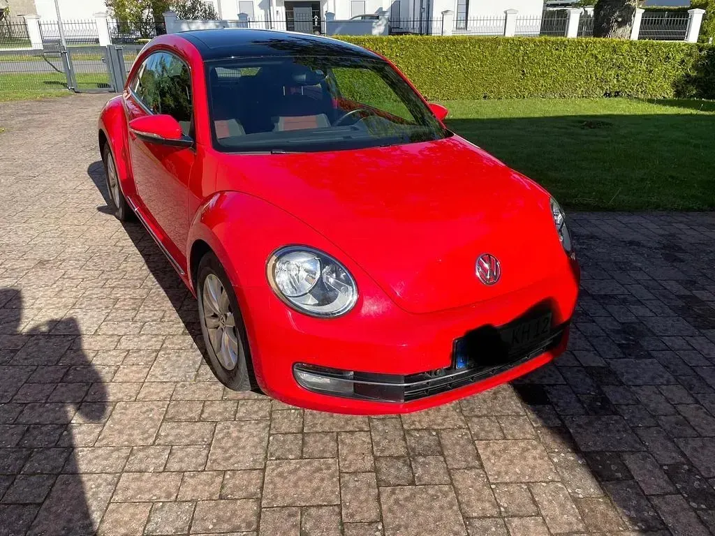 Brugt VW Beetle Design 140 HK (102 kW) 2012 Rød Hatchback