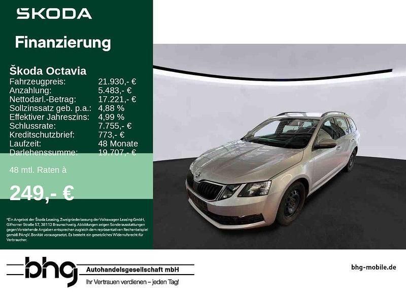Silber Gebraucht 2020 Skoda Octavia Soleil Kombi | 21.930 € (Etwas zu teuer) - Bild 1/3