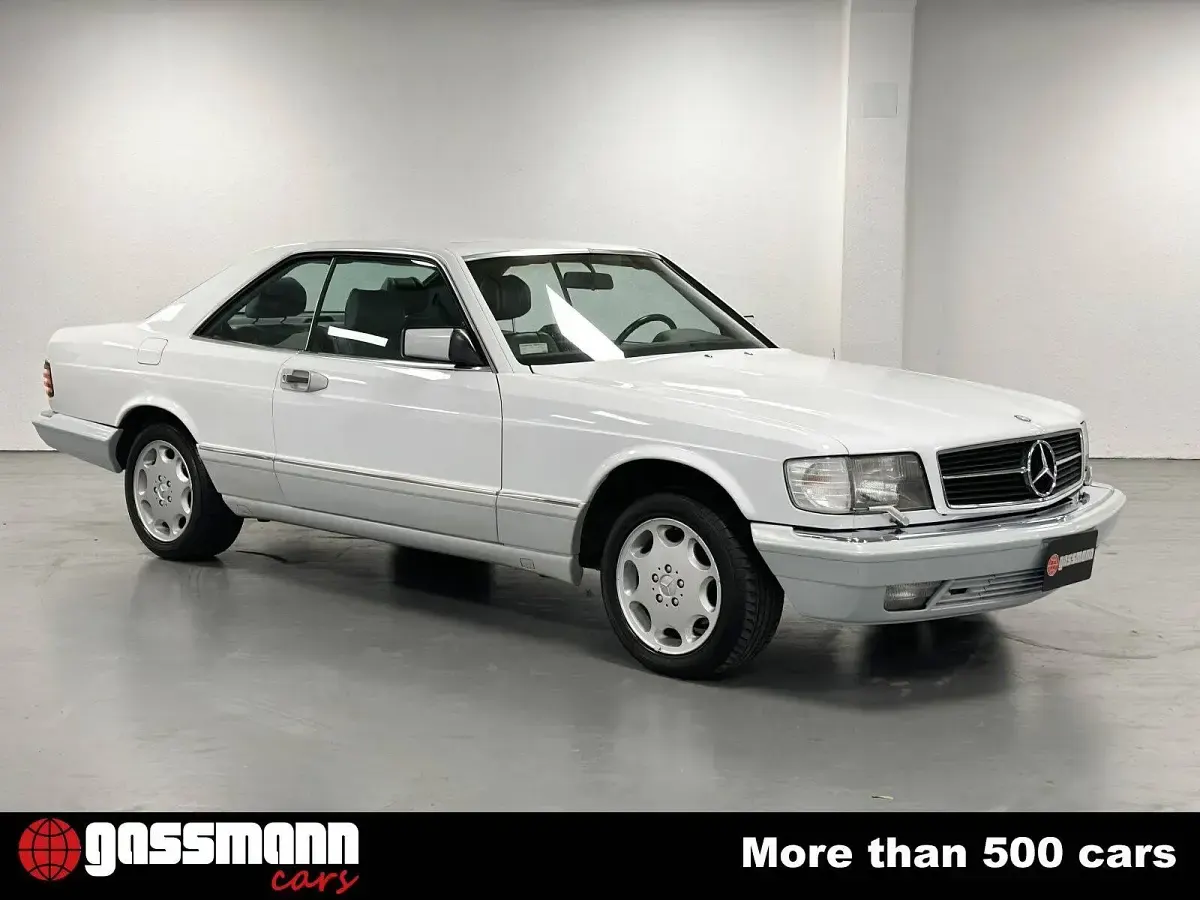 Gebraucht Mercedes 560 300 PS (220 kW) 1989 Weiß Coupé