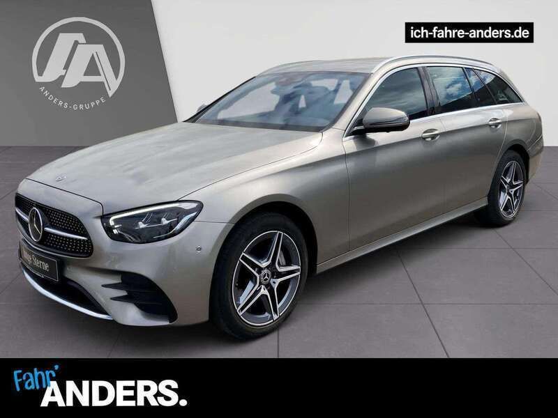 Mojavesilber Gebraucht 2022 Mercedes E300 AMG Kombi | 34.154 € (Guter Preis) - Bild 1/3