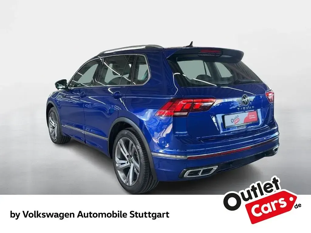 Gebraucht VW Tiguan R-line 150 PS (110 kW) 2022 Lapiz blue metallic SUV