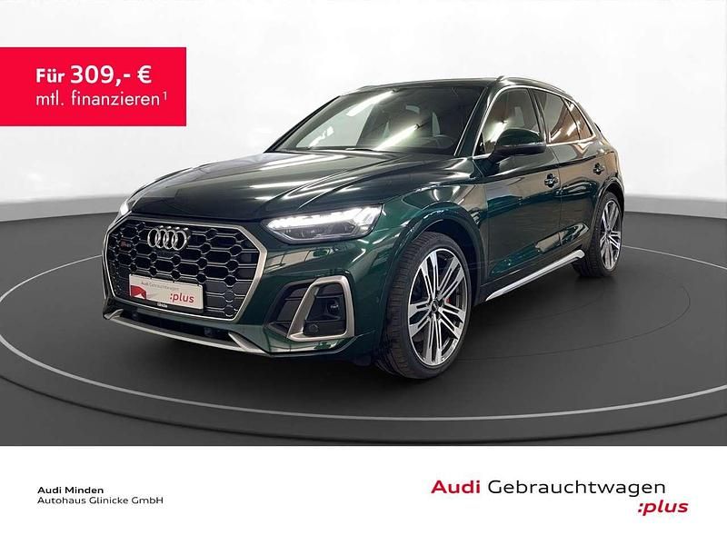 Grün Gebraucht 2023 Audi SQ5 Ambiente SUV | 64.880 € (Teuer) - Bild 1/2