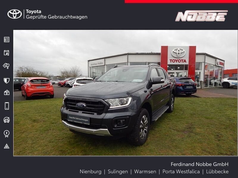Sea grey (metallic) Gebraucht 2021 Ford Ranger Wildtrack Abholung | 36.750 € (Guter Preis) - Bild 1/4