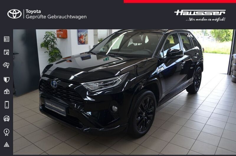 Schwarz Gebraucht 2021 Toyota RAV4 Hybrid Edition SUV | 34.840 € (Etwas zu teuer) - Bild 1/4
