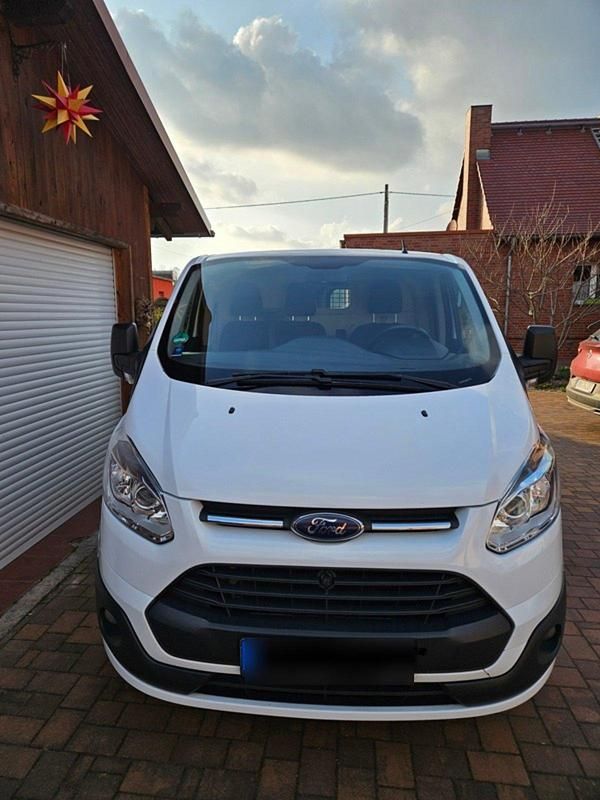 Gebraucht Ford Transit Custom 125 PS (91 kW) 2014 Weiß Van / Kleinbus