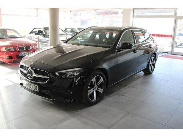 Schwarz Gebraucht 2023 Mercedes C200 Advantage Kombi | 28.990 € (Superpreis) - Bild 1/4