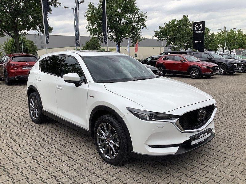Weiss Gebraucht 2021 Mazda CX-5 Edition SUV | 25.740 € (Etwas zu teuer) - Bild 1/4