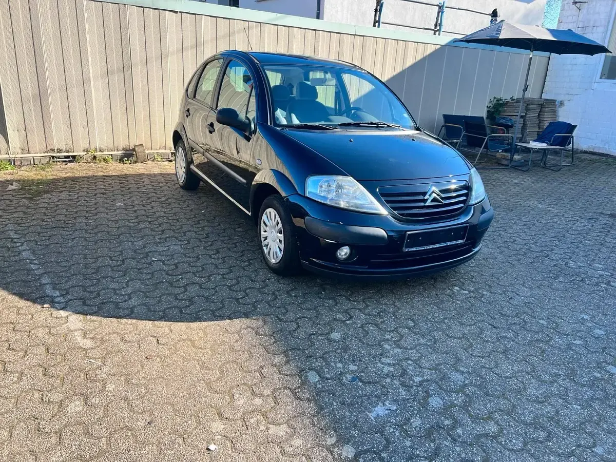 Gebraucht Citroën C3 71 PS (52 kW) 2002 Schwarz Kleinwagen