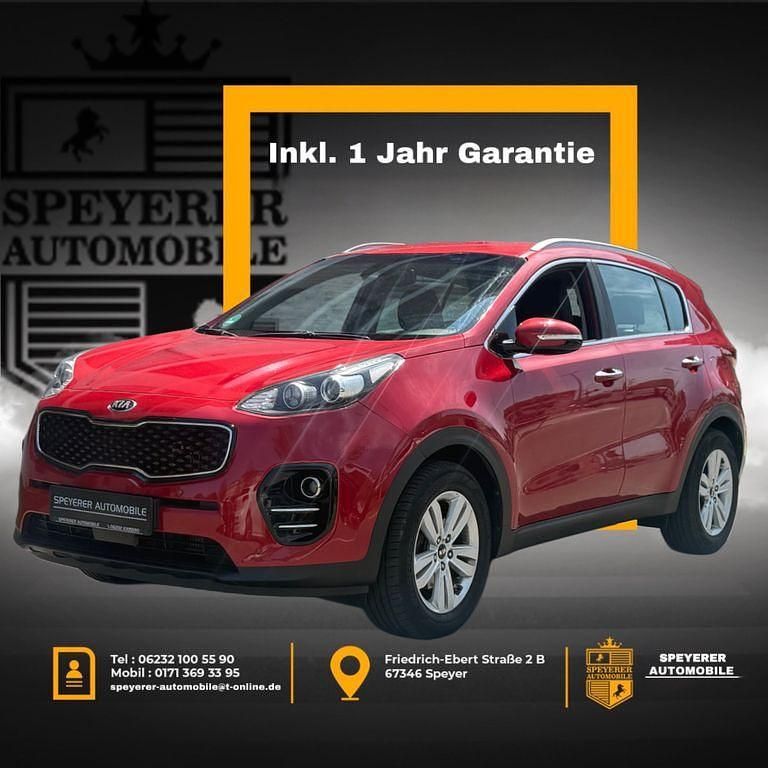 Rot Gebraucht 2017 Kia Sportage Vision SUV | 16.950 € (Fairer Preis) - Bild 1/4