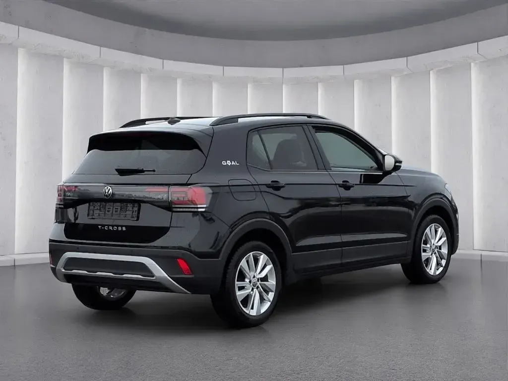 Gebraucht VW T-Cross Goal 95 PS (69 kW) 2025 Schwarz SUV