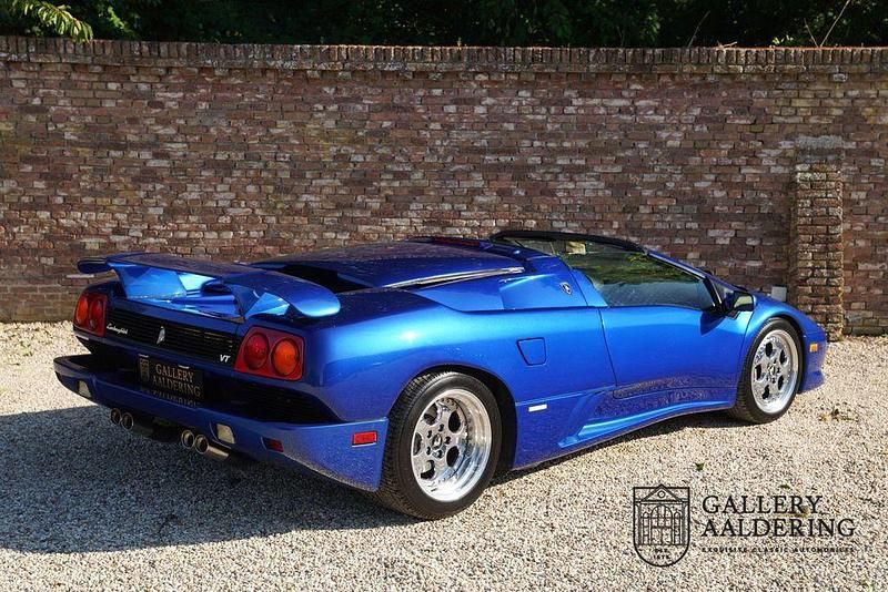 Gebraucht Lamborghini Diablo 1996 Blau Cabrio
