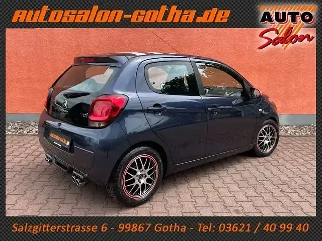 Gebraucht Citroën C1 PureTech 82 PS (60 kW) 2016 Blau Kleinwagen