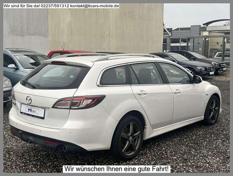 Gebraucht Mazda 6 163 PS (119 kW) 2010 Arachneweiß metallic (metallic) Kombi