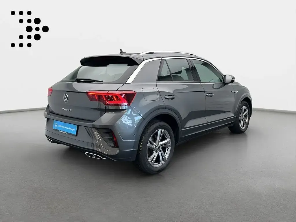 Gebraucht VW T-Roc R-line 150 PS (110 kW) 2023 Indiumgrau metallic SUV