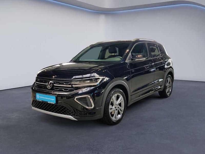 Schwarz Gebraucht 2024 VW T-Cross R-line SUV | 28.730 € (Fairer Preis) - Bild 1/4
