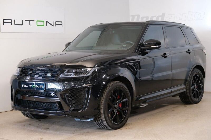 Schwarz Gebraucht 2020 Land Rover Range Rover Sport SVR SUV | 59.500 € (Superpreis) - Bild 1/4