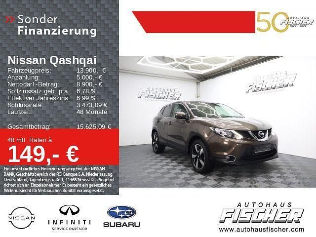 Braun Gebraucht 2016 Nissan Qashqai 360º SUV | 13.900 € (Fairer Preis) - Bild 1/4